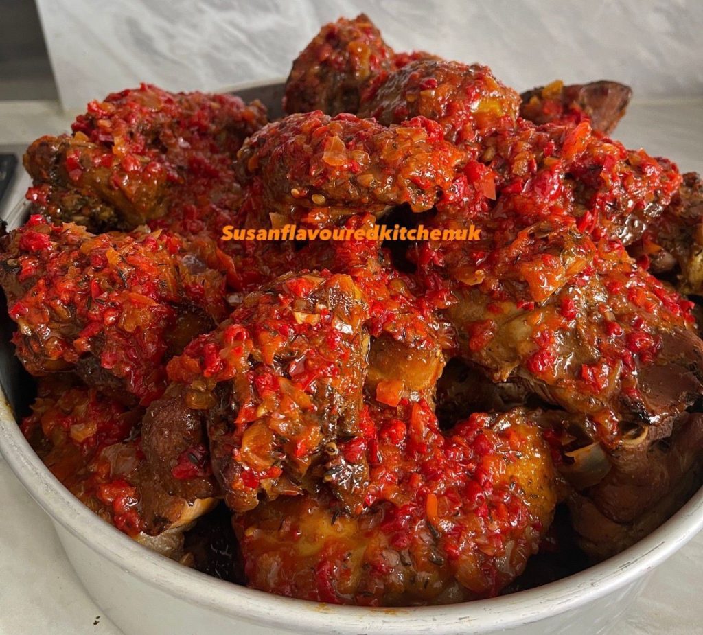 Peppered turkey